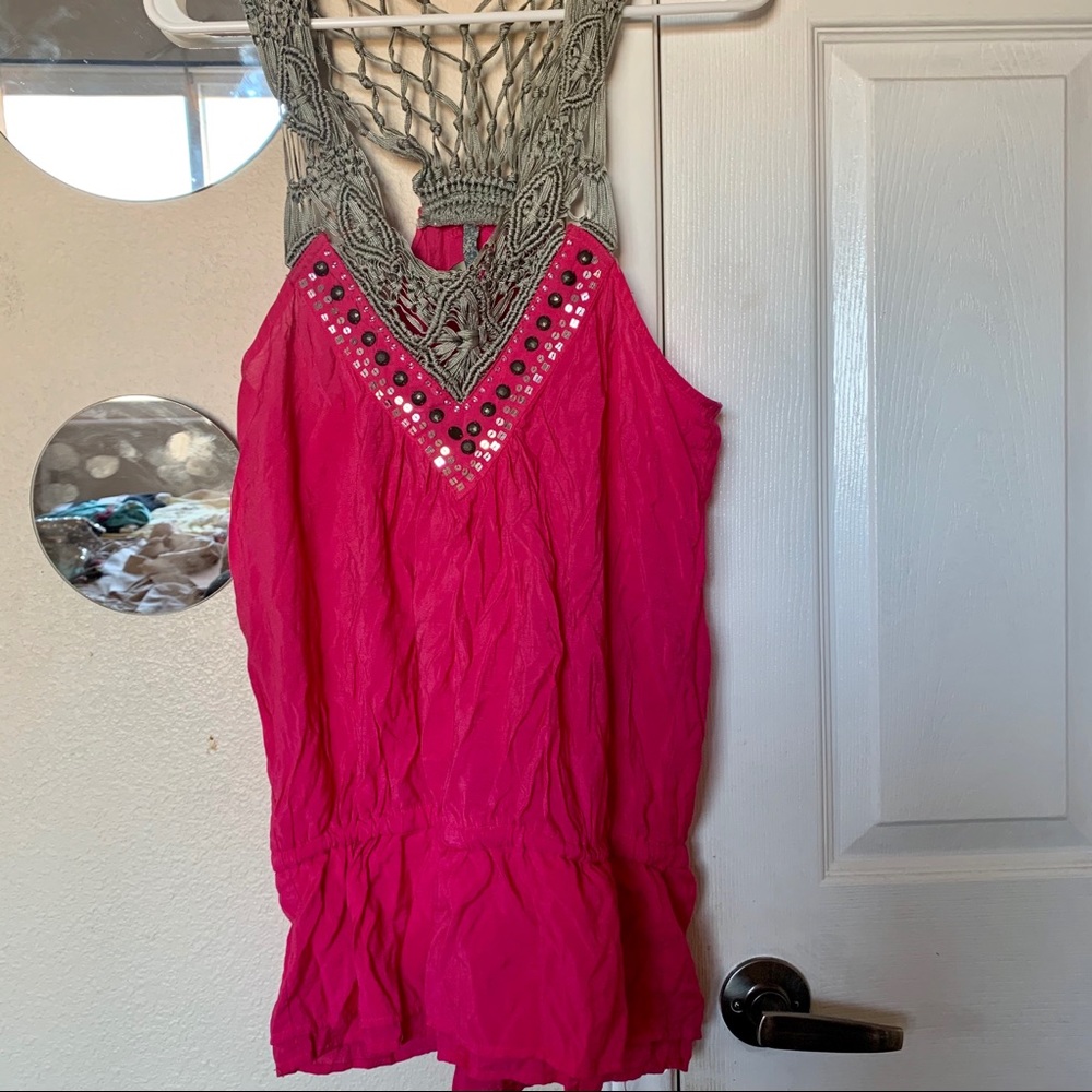 •• Aztec Studded tank••